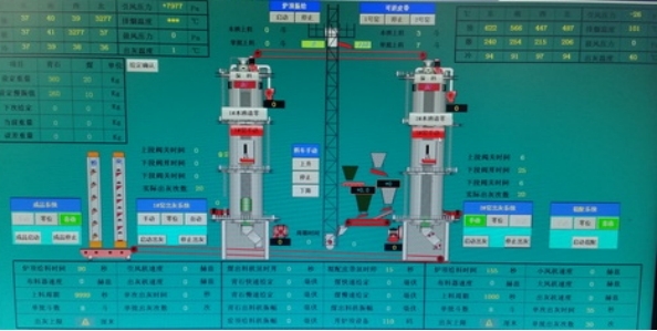 石灰煅烧立窑自动化控制系统